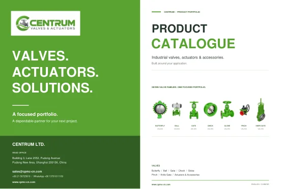 CENTRUM product catalogue cover