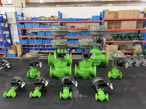 04 / Actuated globe valve assemblies